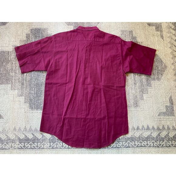 Levis Shirts For Jeans Modern Authentic Western RED Button Up‎ VTG 90's Large - Picture 7 of 7